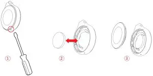 HIKVISION DS-PDEBP1 Wireless Portable Emergency-- Replace Battery