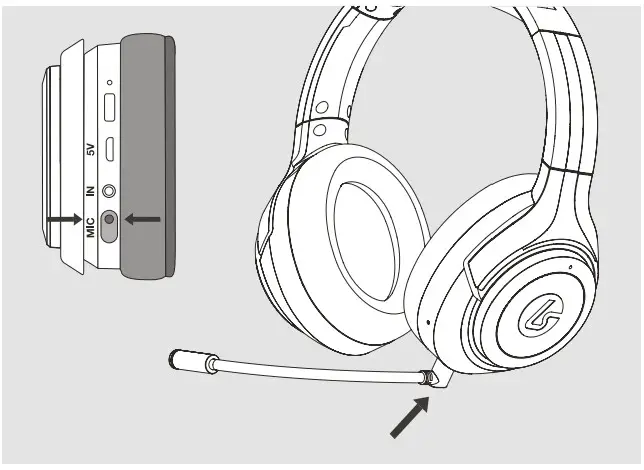 LucidSound LS15X Wireless Surround Sound Gaming Headset-Microphone