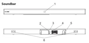 CRYSTAL CASB320 Wireless Soundbar - soundbar
