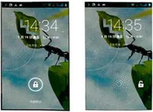 Unlocking and opening Camera Interface