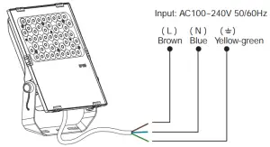MIBOXER FUTC06 RGB CCT LED Garden Light - Connection Diagram