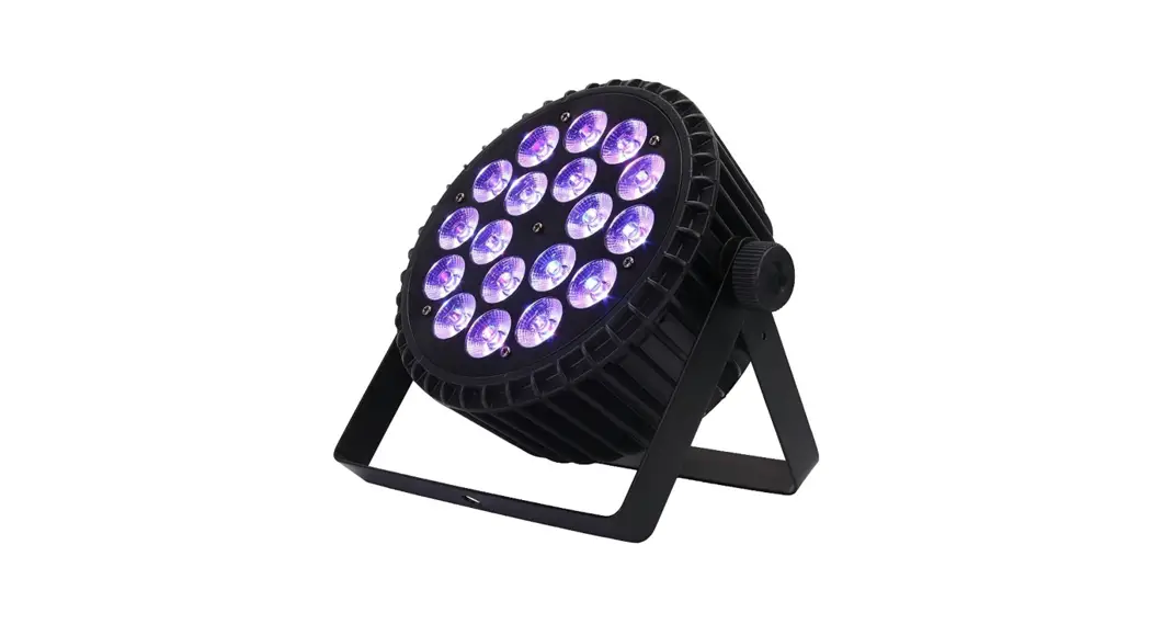 Spl 18 Rgbwa Stage Light User Manual