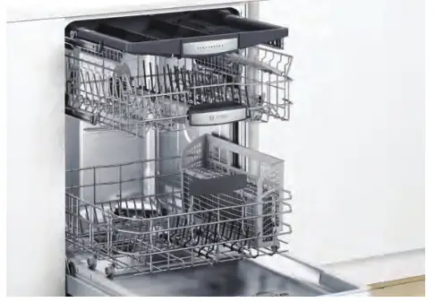 Bosch 24" Recessed Handle Dishwasher Racks Image