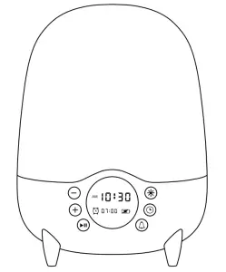 AISCOOL Y11 Multifunctional Night Light Speaker