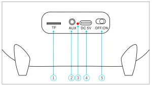 AISCOOL Y11 Multifunctional Night Light Speaker - FIGURE 1