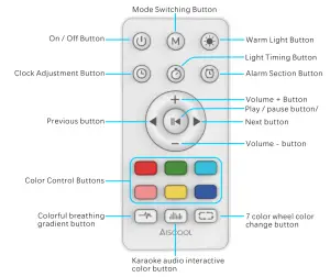 AISCOOL Y11 Multifunctional Night Light Speaker - FIGURE 4