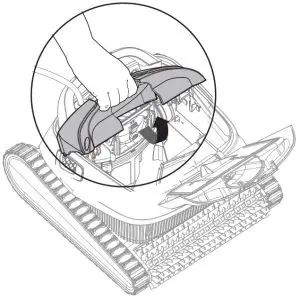 maytronics Classic 11+ Robotic Pool Cleaner - IMPELLER 1