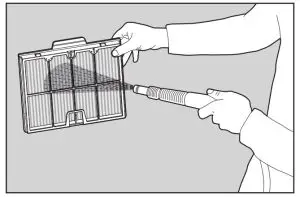 maytronics Classic 11+ Robotic Pool Cleaner - filter panel