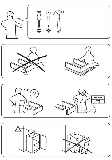 IKEA 50328670 LIXHULT Cabinet fig1