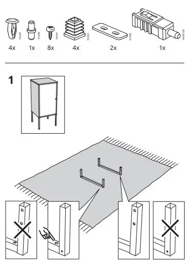 IKEA 50328670 LIXHULT Cabinet fig2
