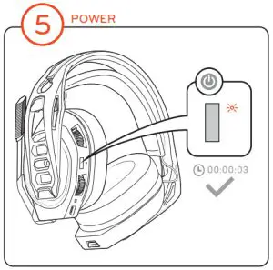 nacon RIG 800 PRO HS Wireless Headphone - 5