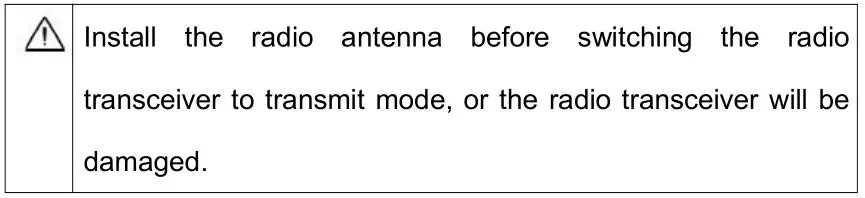 TERSUS GNSS RS460H Radio 2W Wireless Data Transceiver - General Operation