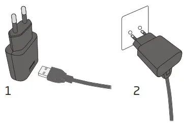 oticon Charger Case 1.0 miniRITER - Prepare charger 1