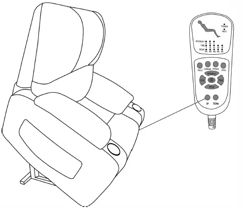 UTOPIA HAW722S00003 Power Lift Chair FIG 6