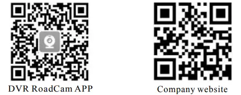 DVR RoadCam APP QR Code