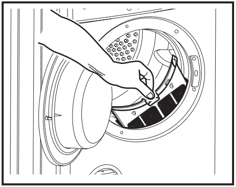 CLEANING THE LINT FILTER
