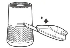 WINIX AAPU450-JWB Air Purifier- CLEANING CARE 2