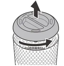 WINIX AAPU450-JWB Air Purifier- OPERATION 2