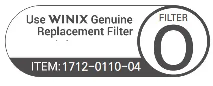 WINIX AAPU450-JWB Air Purifier- REPLACING FILTERS