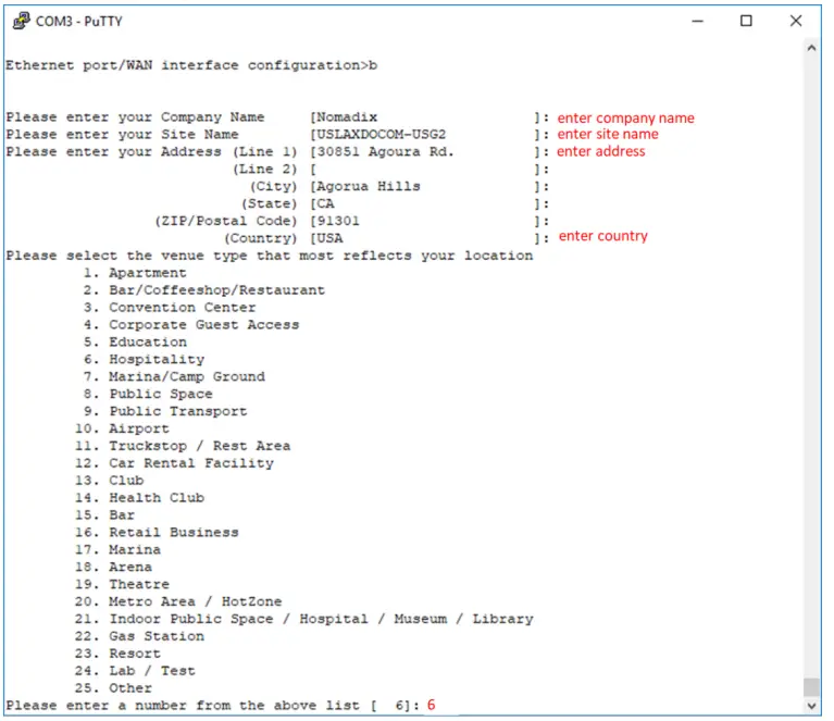 NOMADIX EG 6000 Family Access Gateway FIG 10