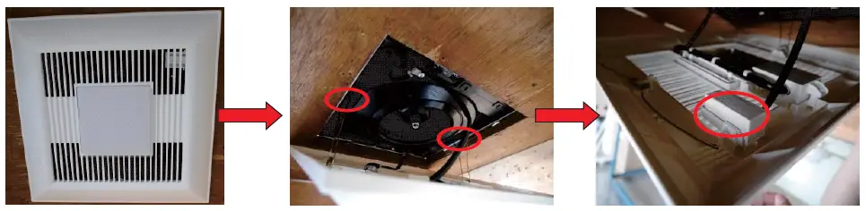 Panasonic FV-0510VSC1 Whisper Value DC Ventilation Fan with Condensation Sensor fig 17