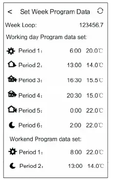 BEOK TGR87 WiFi Round Touch Screen Thermostat fig10