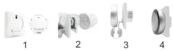 BEOK TGR87 WiFi Round Touch Screen Thermostat fig14