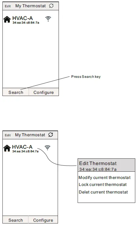 BEOK TGR87 WiFi Round Touch Screen Thermostat fig7