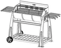 a close up of a handcart