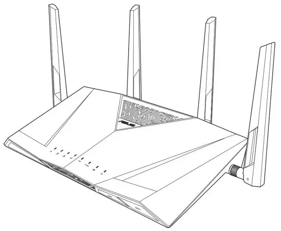 ASUS DSL-AC88U Dual Band Wi-Fi ADSL-VDSL - VDS
