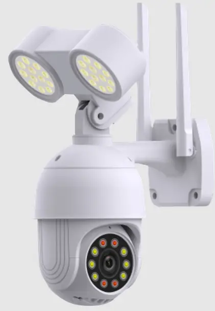 connex-CONNECT CC-C2000-Smart-WiFi-Flood-Light-Camera-