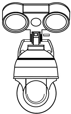 connex-CONNECT CC-C2000-Smart-WiFi-Flood-Light-Camera-FIG 1