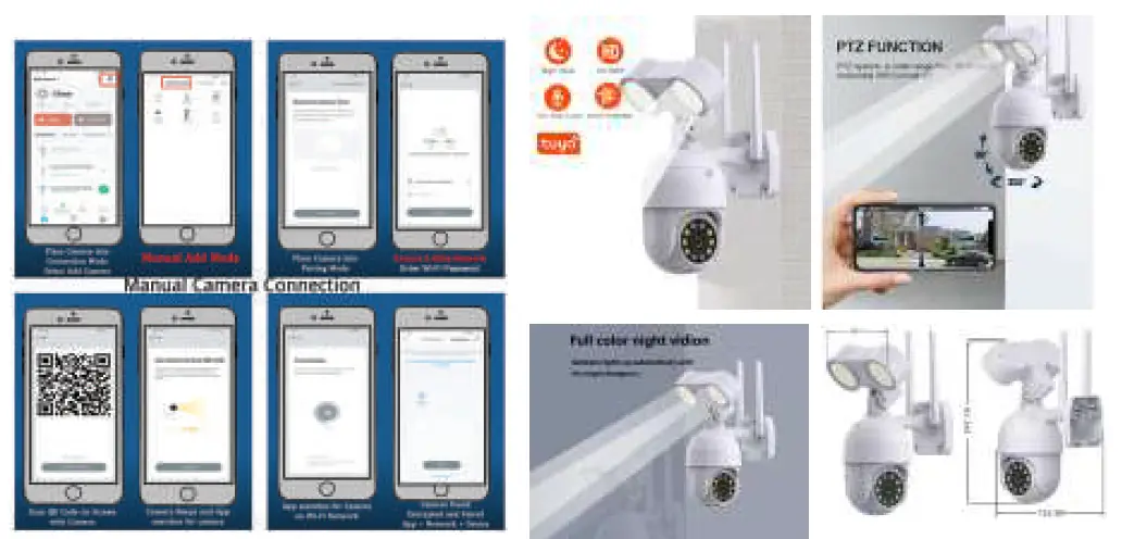 connex-CONNECT CC-C2000-Smart-WiFi-Flood-Light-Camera-FIG 4