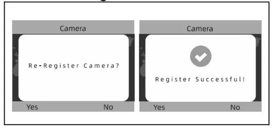 TakTark BM921 Video Baby Monitor - Camira ragistaration