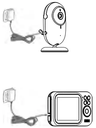 TakTark BM921 Video Baby Monitor - Charging