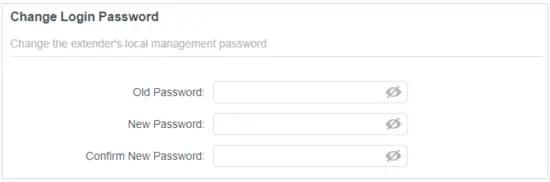 Change Login Password