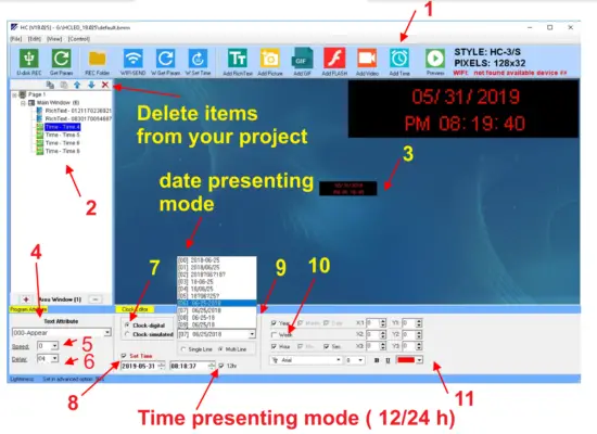 POLAR LED LIGHT B07B69SYKD LED Scrolling Sign - connet22