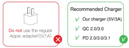 NTONPOWER YI CS01BL Portable 3 in 1 Charging Station - fig10
