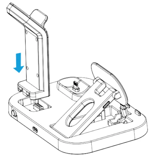 NTONPOWER YI CS01BL Portable 3 in 1 Charging Station - fig2