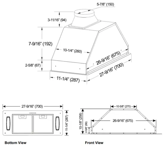MEASUREMENTS & DIAGRAMS