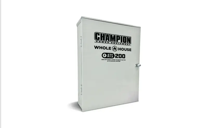 Champion Global Power Equipment Reliance Controls Arm Series Automatic Transfer Switch Instruction Manual