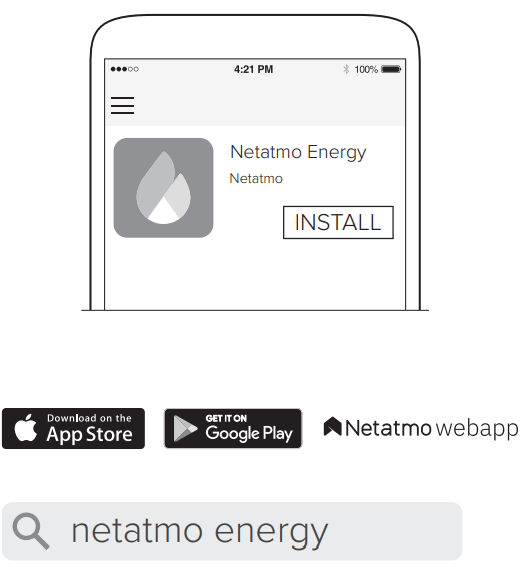Netatmo QSG1 NTH V9 Smart Thermostat app