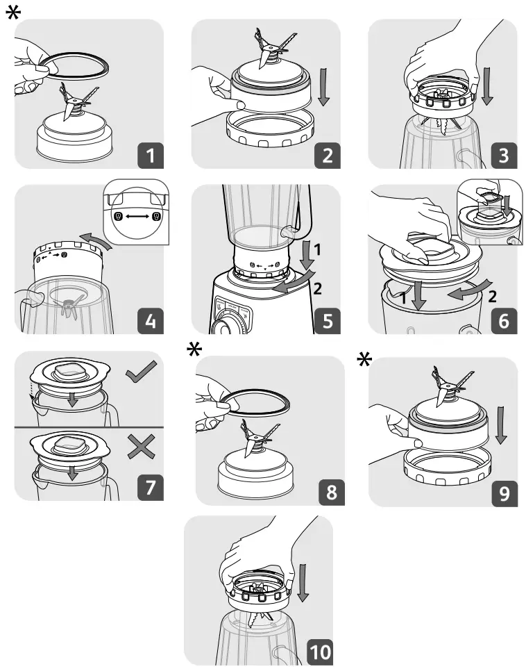 Tefal BL82AD40 Perfect Mix Tritan Blender - fig2