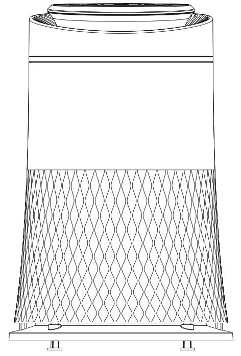 REAL SPIRIT Advanced Mini UV Air Purifier - Cover