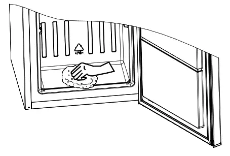 vestfrost VF 1084 TT Portable freezer - Defrosting