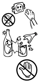 vestfrost VF 1084 TT Portable freezer - Safety2