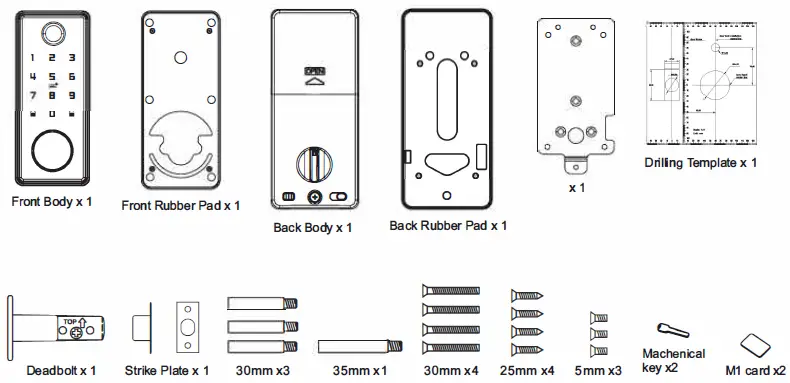 Zhongshan Futai Intelligent Security Technology T1 Smart Lock-1