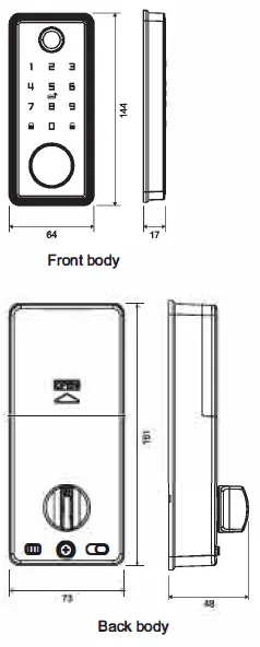 Zhongshan Futai Intelligent Security Technology T1 Smart Lock-2