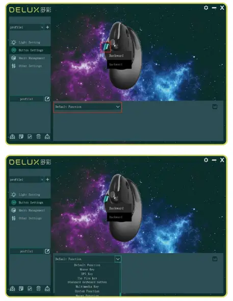 DELUX M618XSDW Vertical Mouse-fig-3