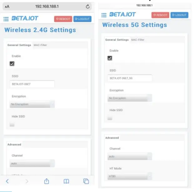 Wireless Network Setup
